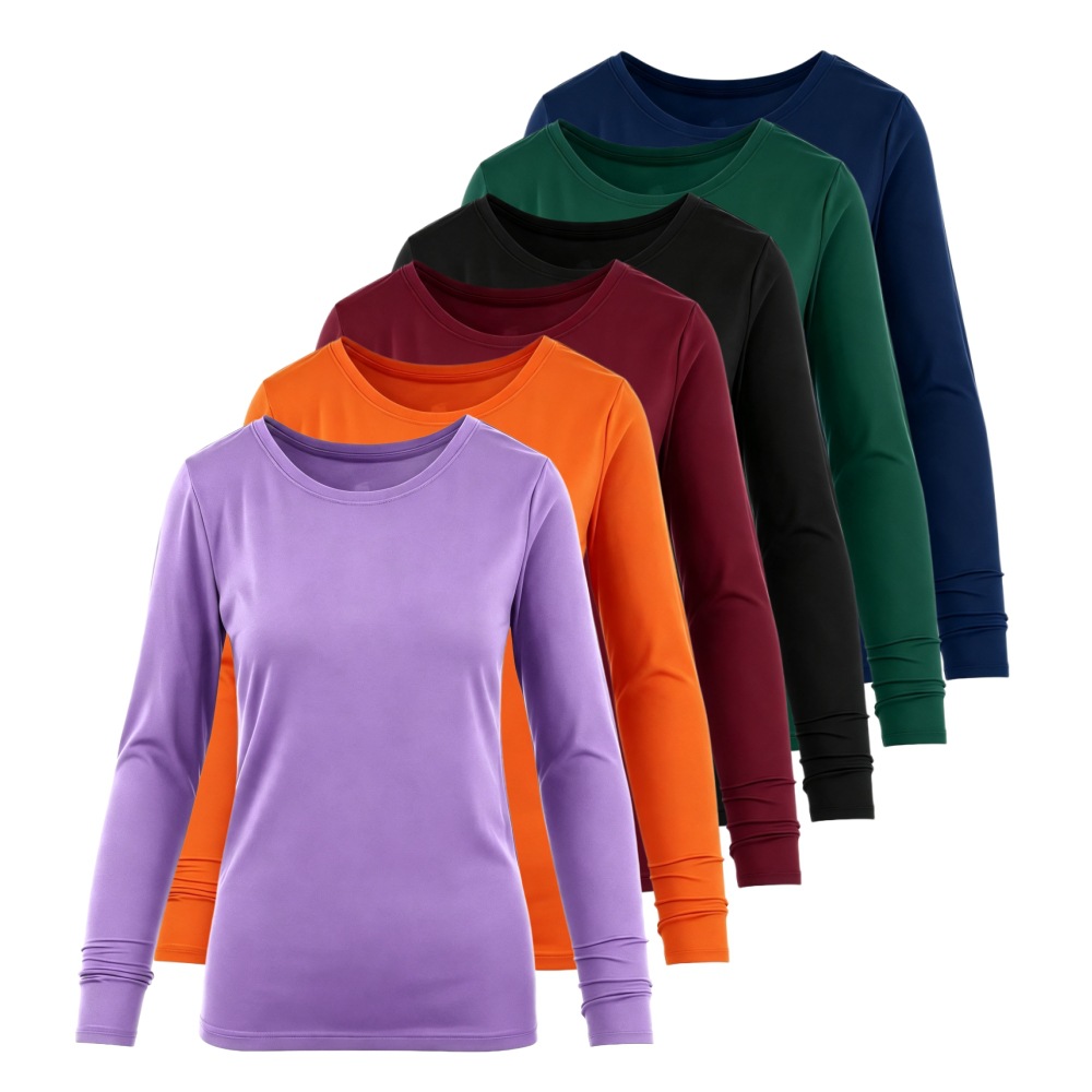 Undershirt Crew Neck - Футболка с круглым вырезом и длинным