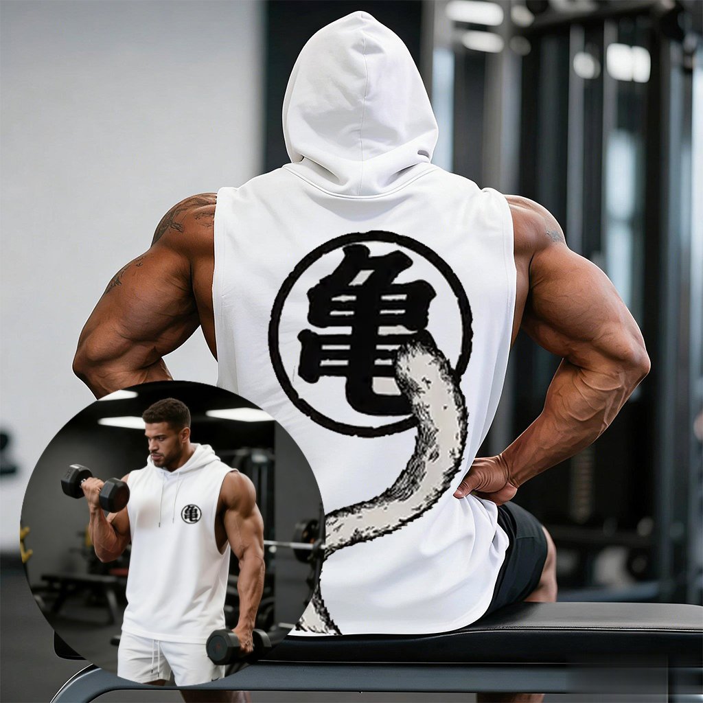 Sleeveless Undershirt - Мужская майка-безрукавка Dragon Ball 2026: оверсайз,