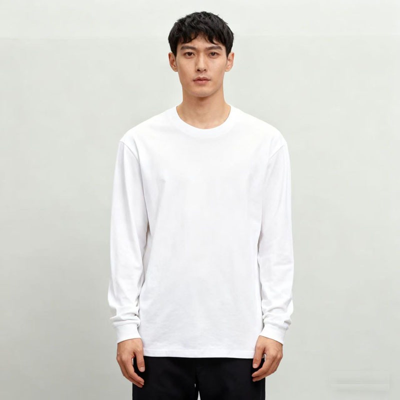 Undershirt Crew Neck - Мужская американская футболка из плотного хлопка