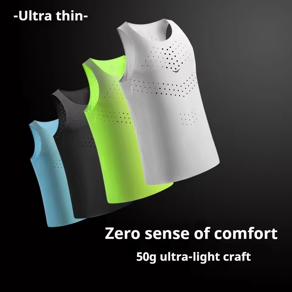 Мужские легкие жилеты для бега – обзор и цена Sleeveless Undershirt