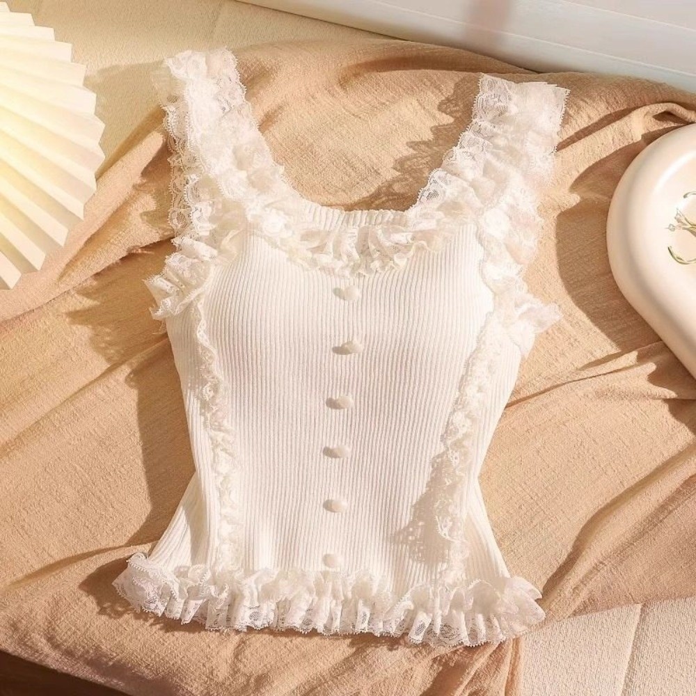 Женский бесшовный кружевной то – обзор и цена Tank Top Ribbed